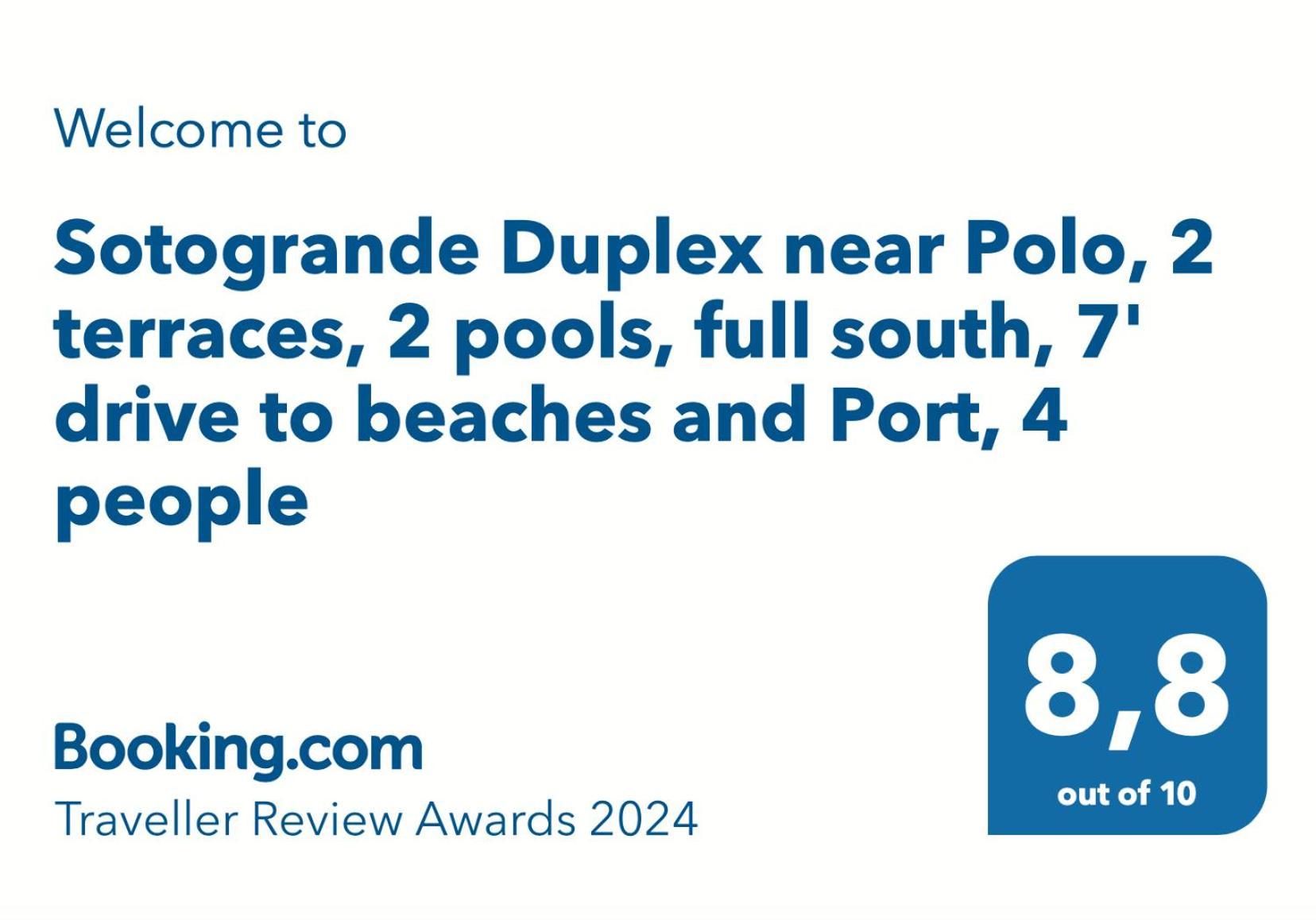 Sotogrande Duplex Near Polo, Best Pool View, 2 Pools, Full South, 7 Drive To Beaches And Port Dış mekan fotoğraf